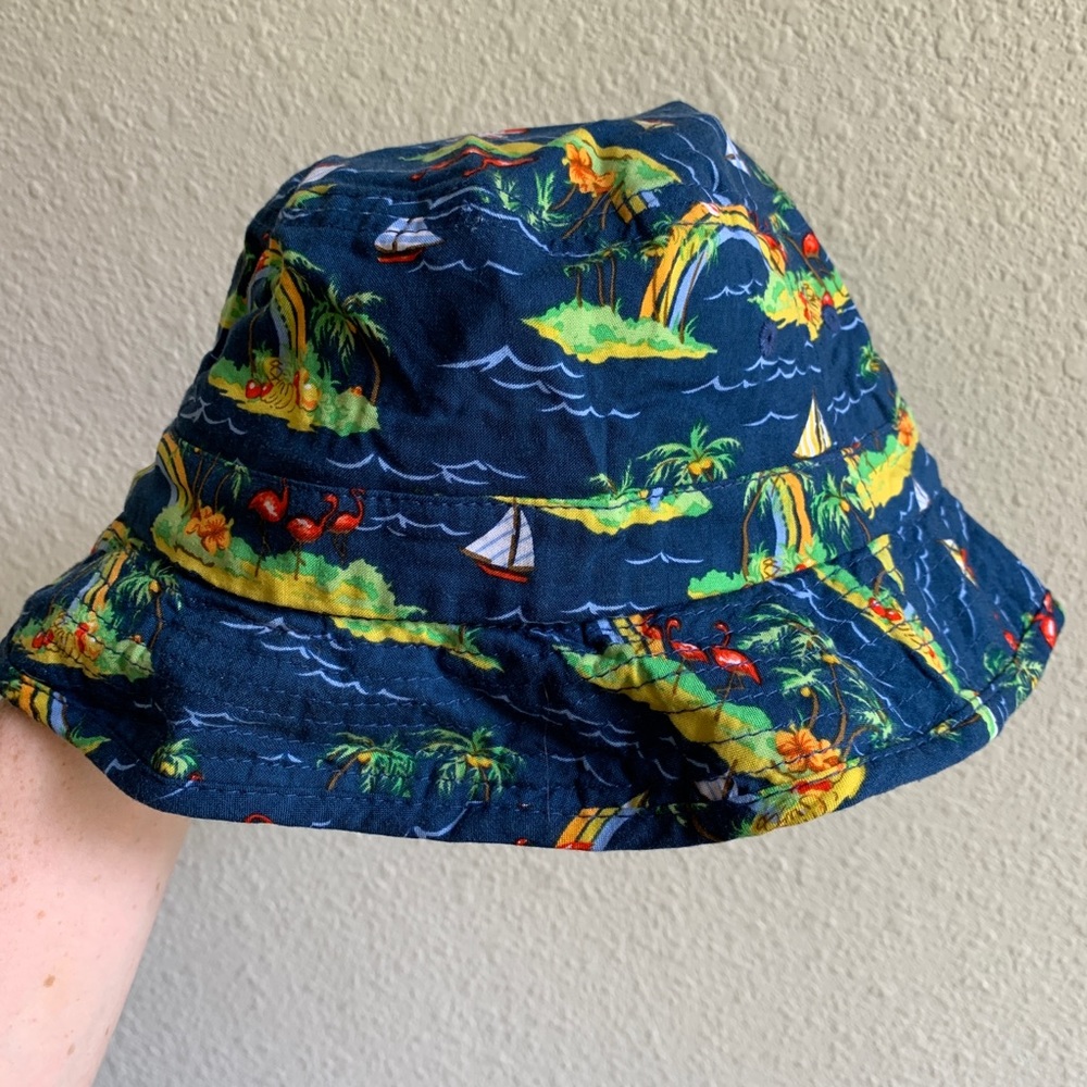 Colorful bucket hat